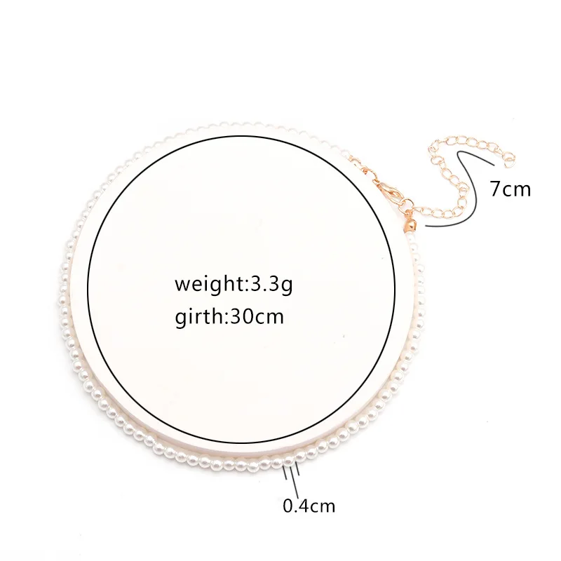 New Simple Imitation Freshwater Pearl Chain Necklace - Image 11